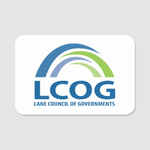 LCOG Logotyp Pin Namn bricka Namnbricka