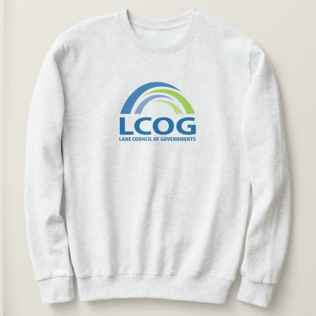 LCOG Logotyp Sweatshirt T Shirt (Design framsida)