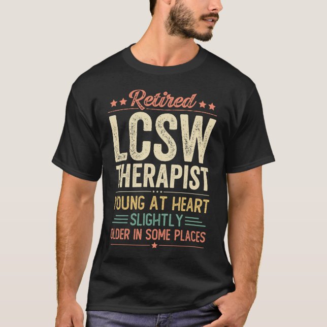 LCSAW-terapi med nedsatt trötthet T Shirt (Framsida)