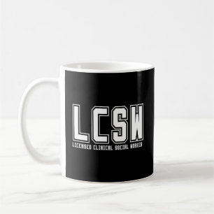 LCSW Clinical Social Worker Studenten Kaffemugg