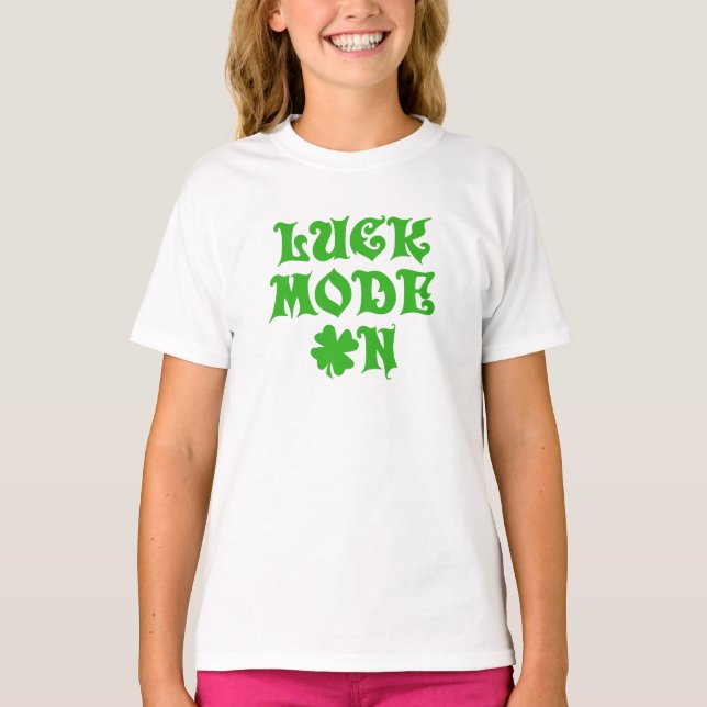 Lcuk-läge På T Shirt (Framsida)