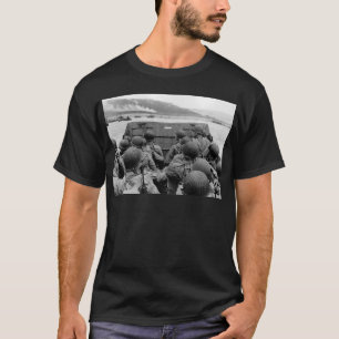 LCVP-landninghantverk som att närma sig den Omaha T Shirt