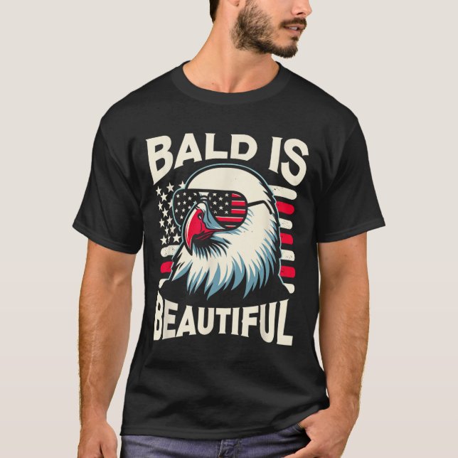 Ld är vacker 4:e juli USA patriotisk rolig Ld T Shirt (Framsida)
