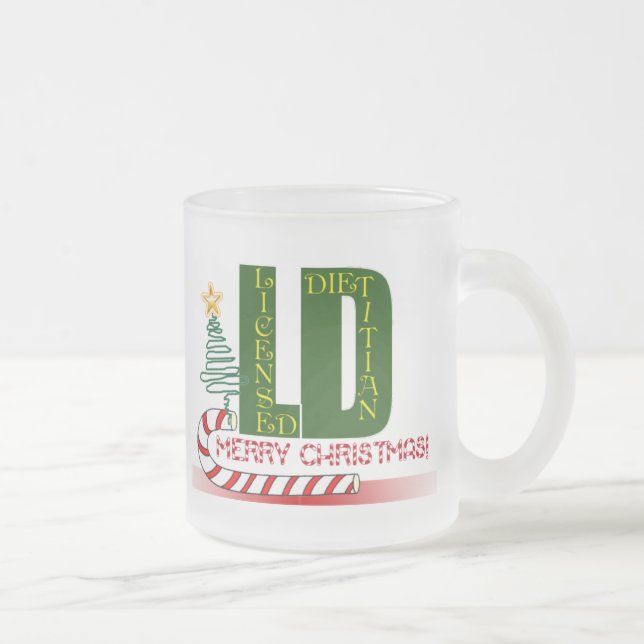 LD GOD JUL - LICENSERAD DIETIAN FROSTAD GLASMUGG (Höger)