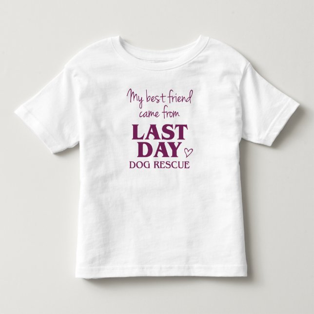 LDDR min BFF-småbarnskjorta Tee Shirt (Framsida)
