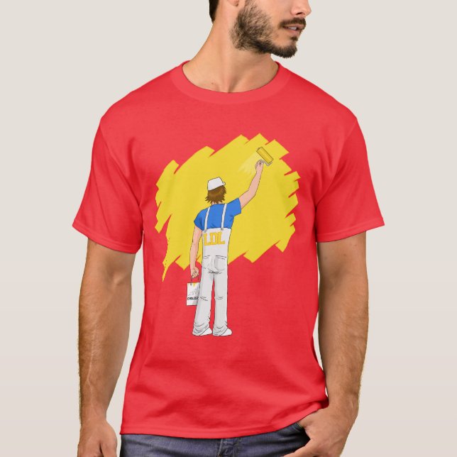 LDL och Cholesterol Tee Shirt (Framsida)