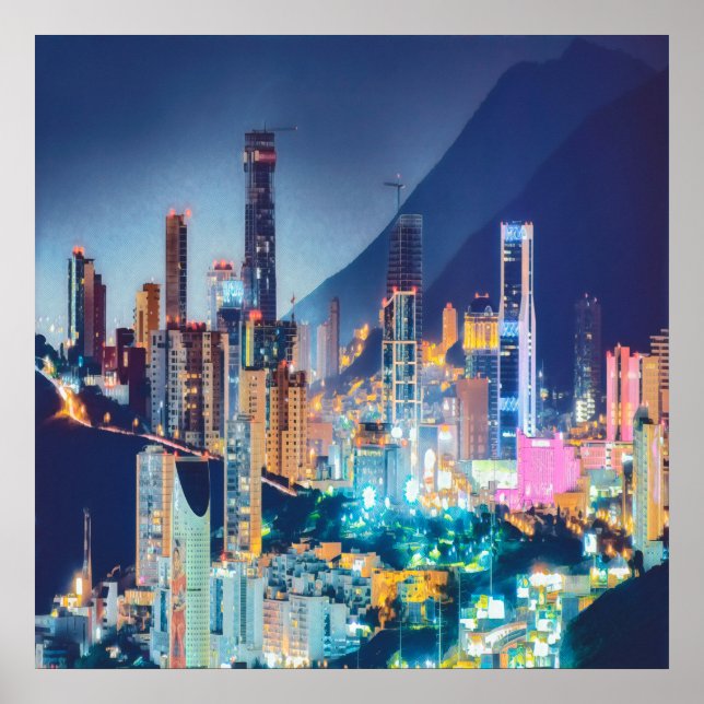 Ldo MONTERREY - New mexico Poster (Framsidan)