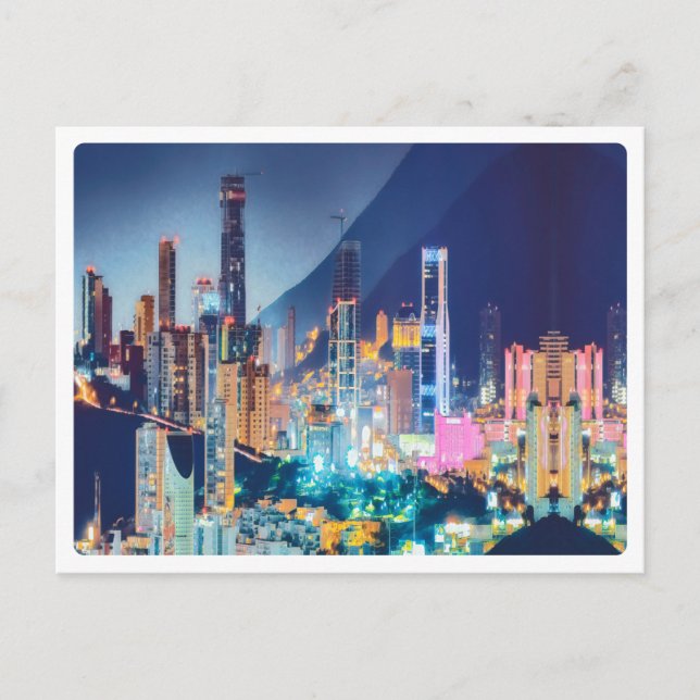 Ldo MONTERREY - New mexico Vykort (Framsida)