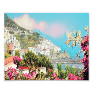 ldp AMALFI - panorama - Amalfi kusten - Fototryck