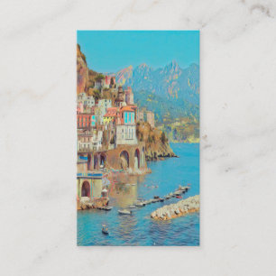 ldp ATRANI.- Amalfi Kusten - Visitkort