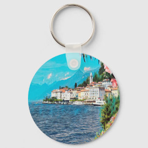 ldp BELLAGIO - Sjö Como - Nyckelring