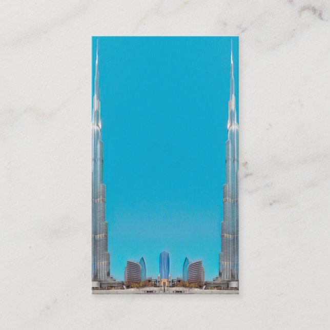 ldp BURJ KHALIFA - Dubai - Visitkort (Framsida)