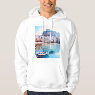 ldp CEFALDB - Sicily - strand - panorama Hoodie