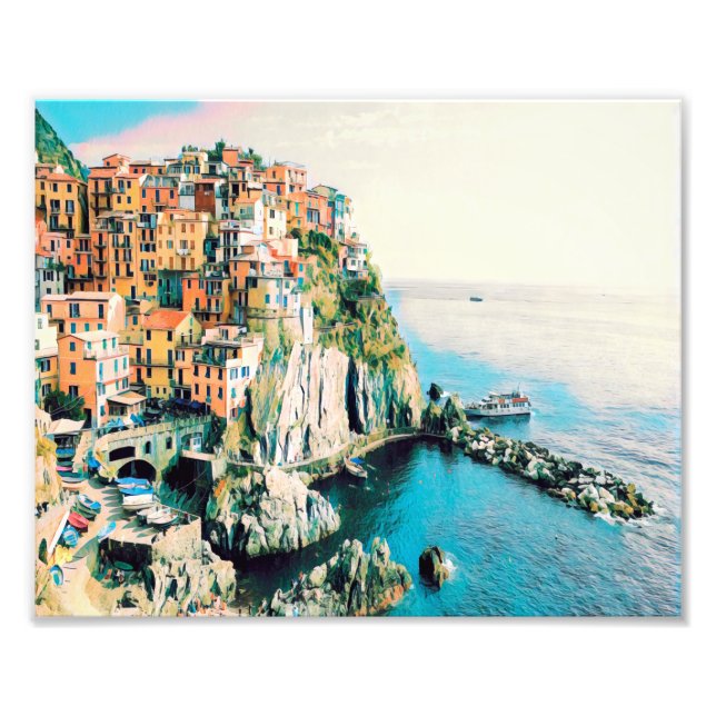 ldp Cinque Terre - Manarola Fototryck (Framsidan)