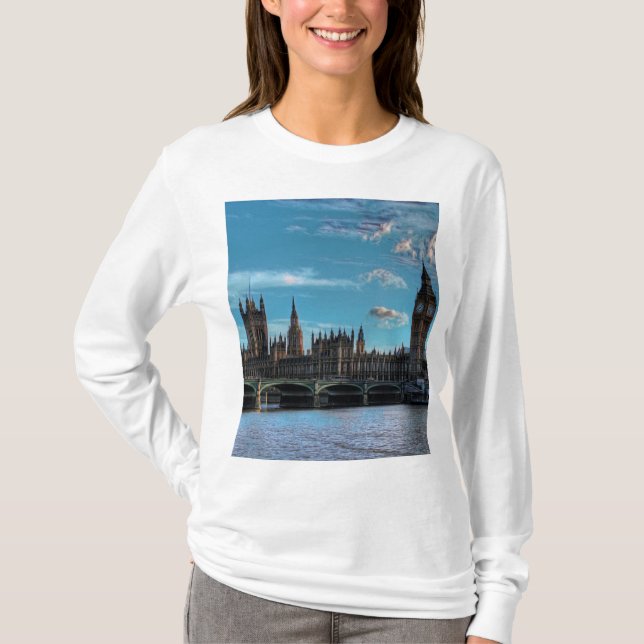 ldp London - WESTMINSTER view - T Shirt (Framsida)