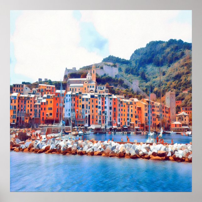 ldp PORTO VENERE - Poster (Framsidan)