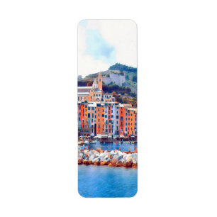 ldp PORTO VENERE - Returadress Etikett