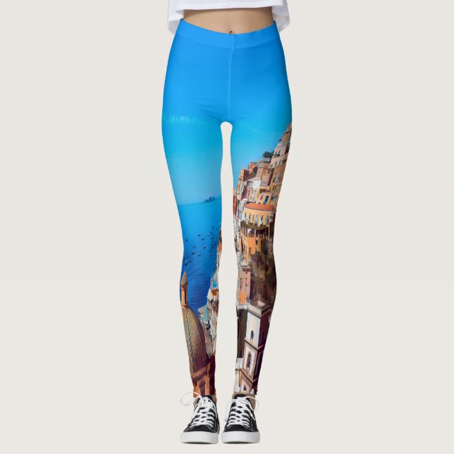 ldp POSITANO - Amalfi Kusten - Panorama Leggings (Framsida)