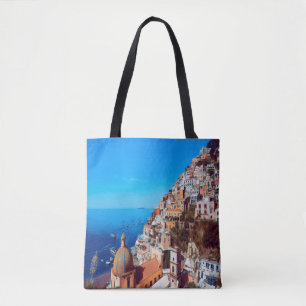 ldp POSITANO - Amalfi Kusten - Panorama Tygkasse