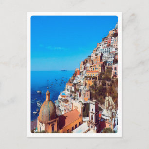 ldp POSITANO - Amalfi Kusten - Panorama Vykort