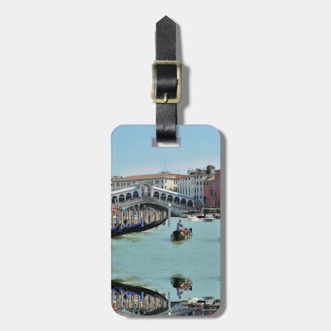ldp RIALTO BRIDGE - Venice - Canal Grande Bagagebricka (Vertikal Framsida)