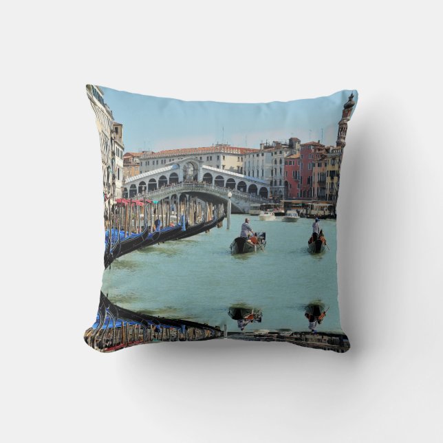 ldp RIALTO BRIDGE - Venice - Canal Grande Kudde (Framsida)
