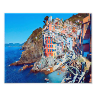 ldp RIOMAGGIORE - Cinque Terre - Fototryck