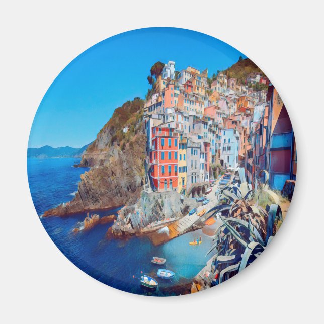 ldp RIOMAGGIORE - Cinque Terre - Magnet (Framsidan)