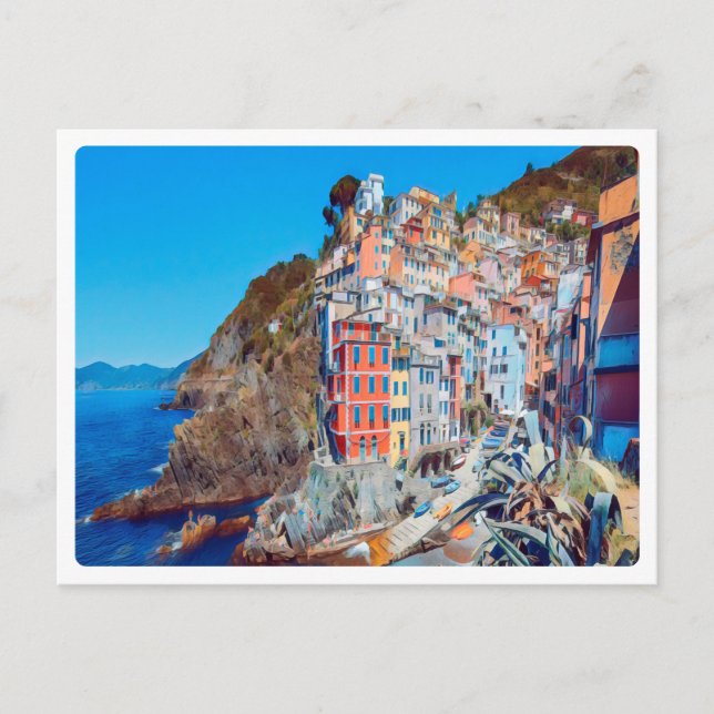 ldp RIOMAGGIORE - Cinque Terre - Vykort (Framsida)