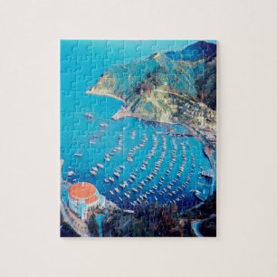 ldp SANTA CATALINA Island - Kalifornien - hamn Pussel