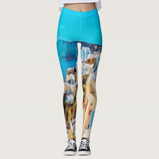 ldp SANTORINI - panorama - Leggings (Framsida)