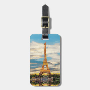 ldp TOUR EIFFEL - Paris - vy - Bagagebricka