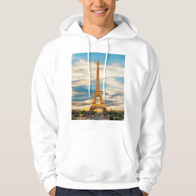 ldp TOUR EIFFEL - Paris - vy - Hoodie (Framsida)
