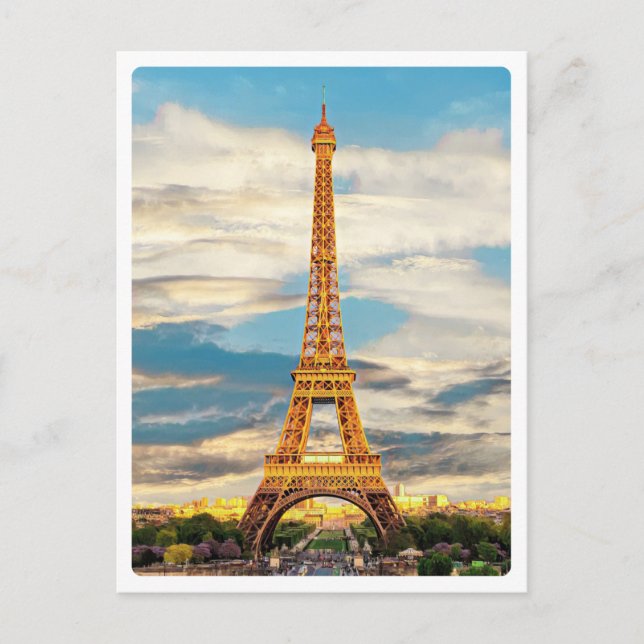ldp TOUR EIFFEL - Paris - vy - Vykort (Framsida)