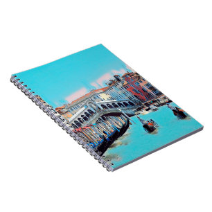 ldp VENICE - gondolas - rialto - Anteckningsbok