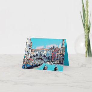 ldp VENICE - gondolas - rialto - Kort