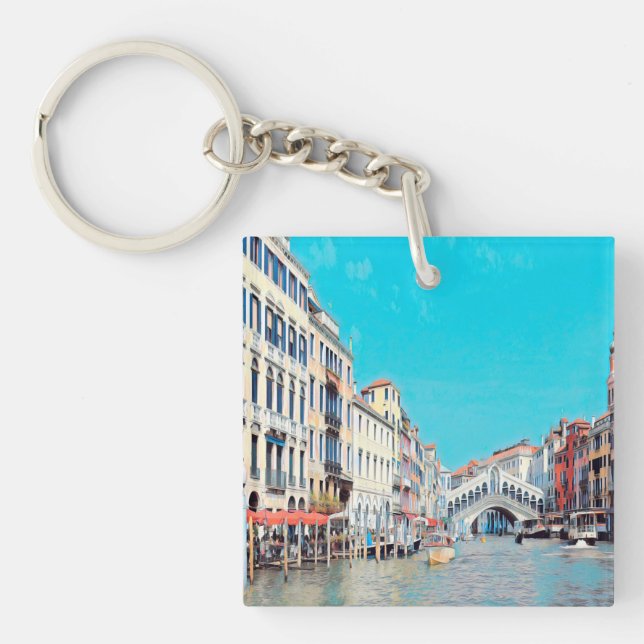 ldp VENICE - Grand Canal - Rialto-stranden - (Framsidan)
