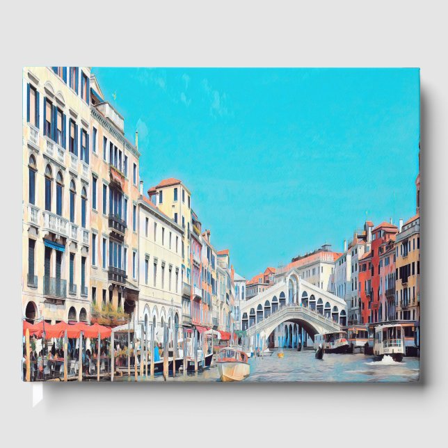 ldp VENICE - Grand Canal - Rialto-stranden - Gästböcker (Framsida)