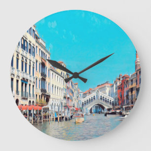 ldp VENICE - Grand Canal - Rialto-stranden - Stor Klocka