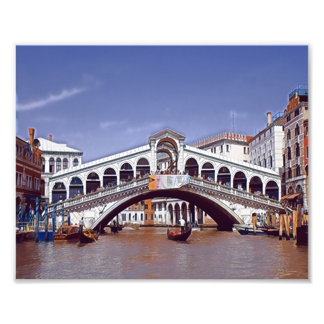 ldp Venice - RIALTO BRIDGE - Fototryck (Framsidan)
