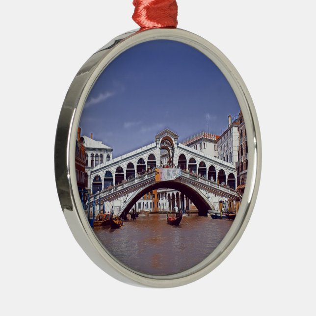 ldp Venice - RIALTO BRIDGE - Julgransprydnad Metall (Höger)