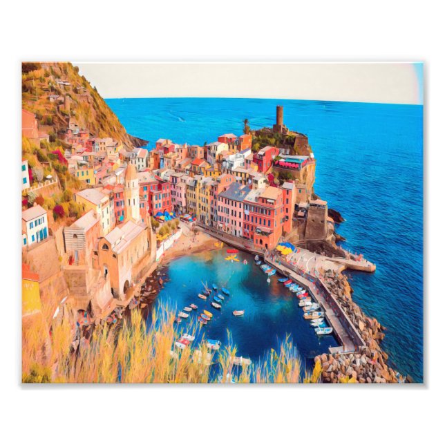 ldp VERNAZZA - Cinque Terre - Fototryck (Framsidan)