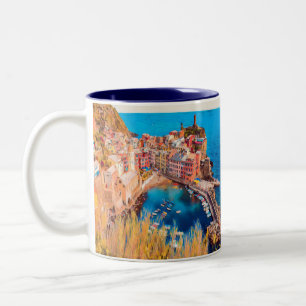 ldp VERNAZZA - Cinque Terre - Två-Tonad Mugg