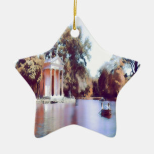 ldp VILLA BORGHESE GARDENS - Rom - Julgransprydnad Keramik