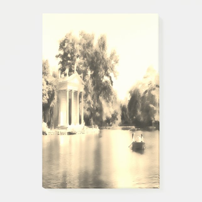 ldp VILLA BORGHESE GARDENS - Rom - Post-it Block (Framsida)