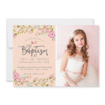 LDS BAPTISM-FOTOINBLANDNING| Elegant Rosa Girl