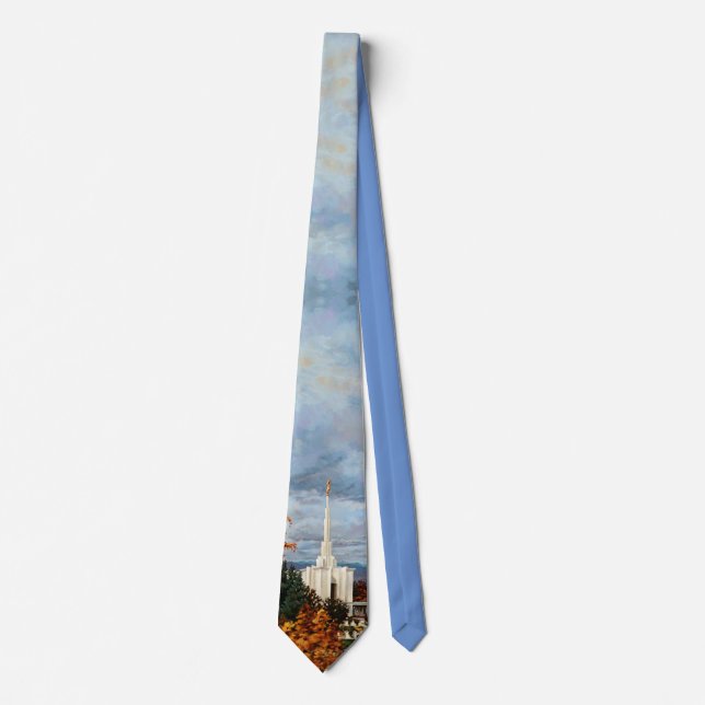 LDS Denver Temple Tie Slips (Framsida)