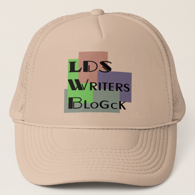 LDS-författareBlogck hatt Truckerkeps (Framsida)