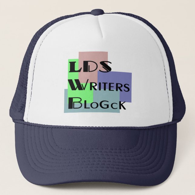 LDS-författareBlogck hatt Truckerkeps (Framsida)