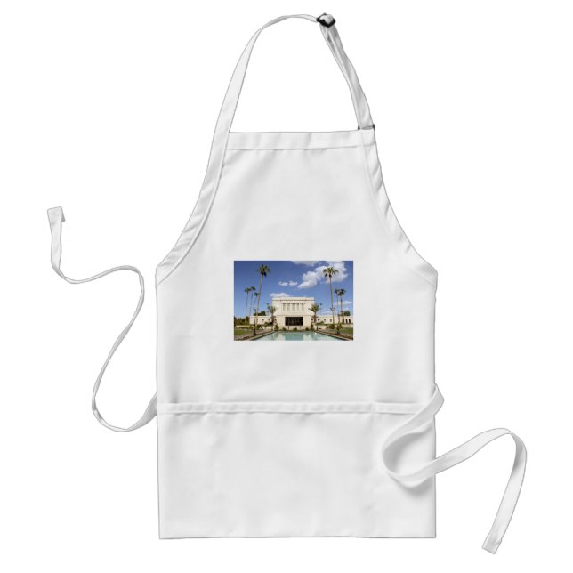 lds mesa arizona tempel mormon bild förkläde (Framsidan)